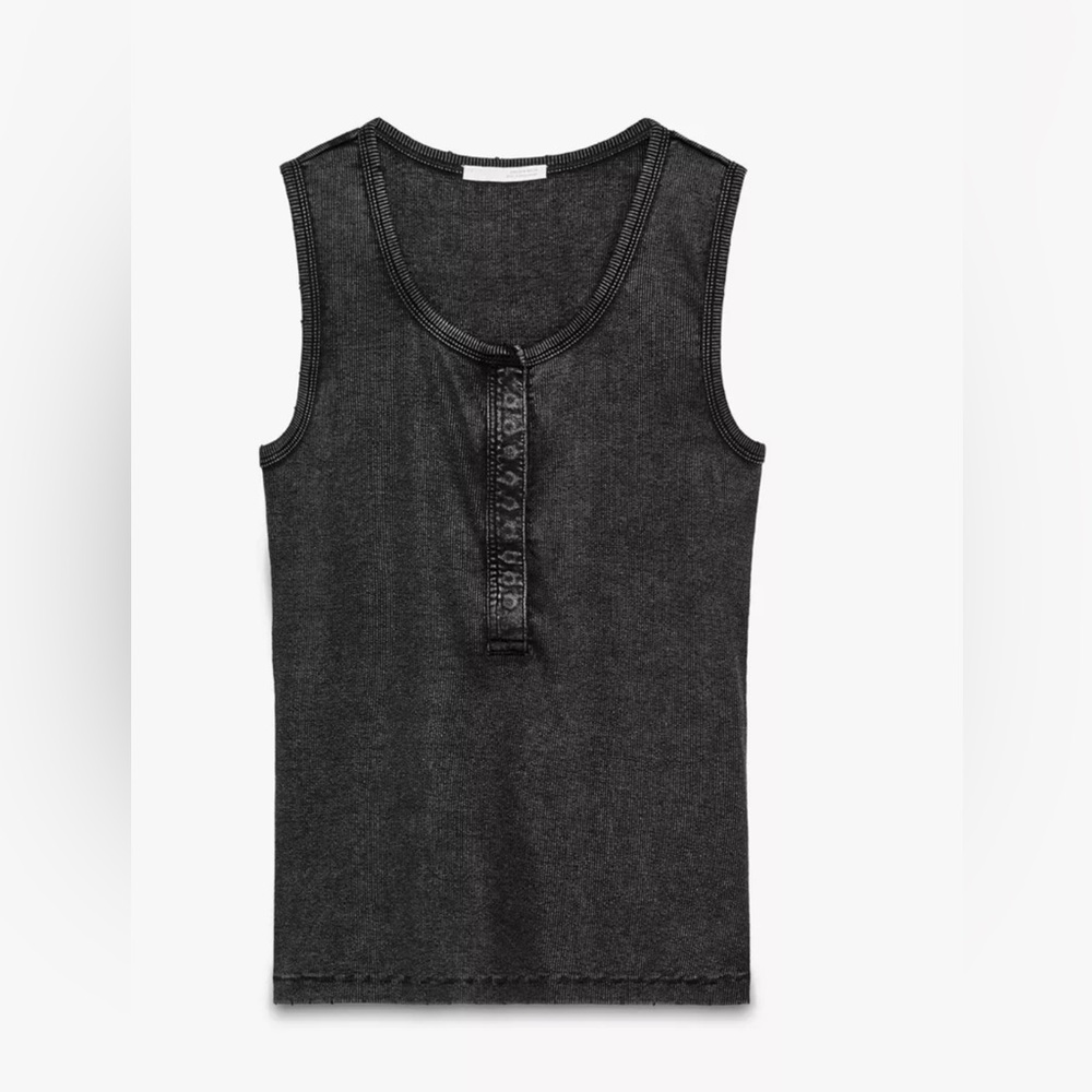 BRAND NEW Zara Gray Tank Top